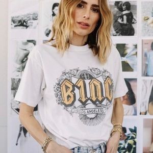 ANINE BING Bing Ink Graphic T-Shirt - XS